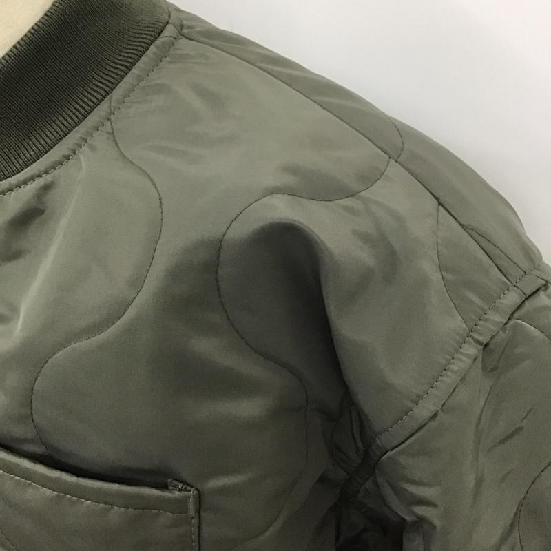古着 USED ジャケット、上着 ジャンパー、ブルゾン MIL-L-27546 ミリタリー キルティング ライナーブルゾン M 無地 カーキ / カーキ /  メンズ USED 古着 中古 10119681