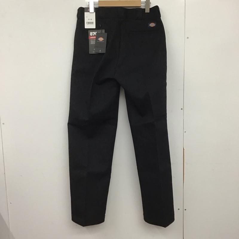 ディッキーズ Dickies パンツ ワークパンツ、ペインターパンツ ワークパンツ ワイドパンツ カジュアルパンツ 32インチ 無地 黒 / ブラック /  メンズ USED 古着 中古 10146969