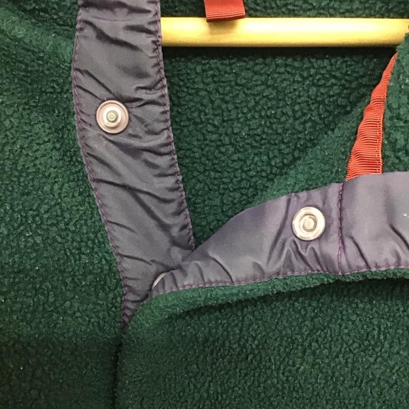 パタゴニア patagonia ジャケット、上着 ジャンパー、ブルゾン フリース プルオーバー 90s スナップT XL 無地 緑 / グリーン /  メンズ USED 古着 中古 10107862