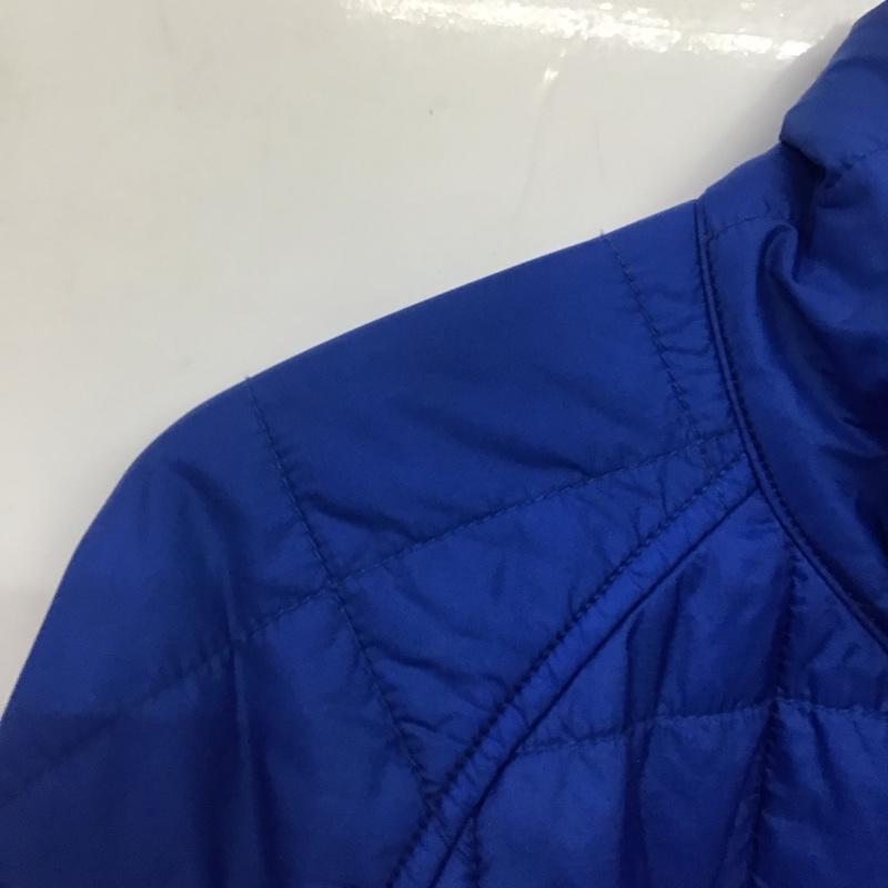 エルエルビーン L.L.Bean ジャケット、上着 ジャケット、ブレザー ジップアップジャケット ナイロンジャケット アウター ダウンジャケット L ロゴ、文字 青 / ブルー /  メンズ USED 古着 中古 10136224