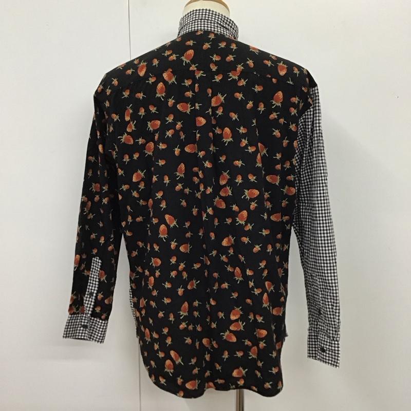 カネコイサオ KANEKOISAO シャツ、ブラウス 長袖 長袖シャツ カラーシャツ ポケットシャツ 長袖カットソー チェックシャツ プリント マルチカラー / マルチカラー /  メンズ USED 古着 中古 10114966