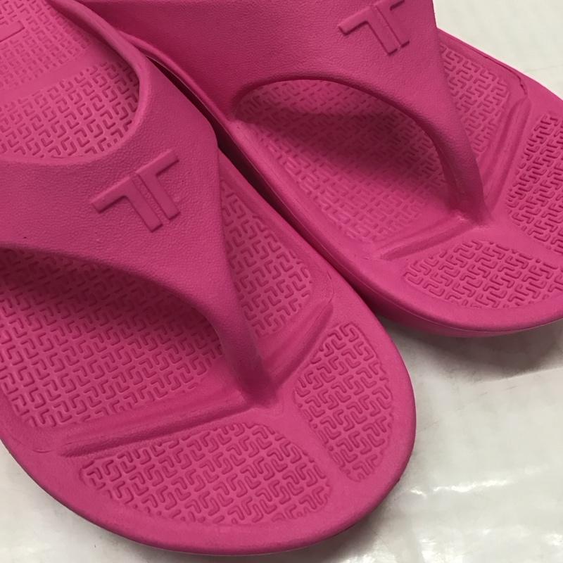 テリック TELIC サンダル サンダル 23～23.5cm TELIC FLIP FLOP リカバリーサンダル S 無地 桃 / ピンク /  レディース USED 古着 中古 10120435
