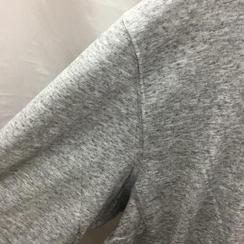ユニクロ UNIQLO パーカー 長袖 341-414352 エアリズムUVカットフルジップパーカ タグ付き 4XL 無地 灰 / グレー /  メンズ USED 古着 中古 10118978