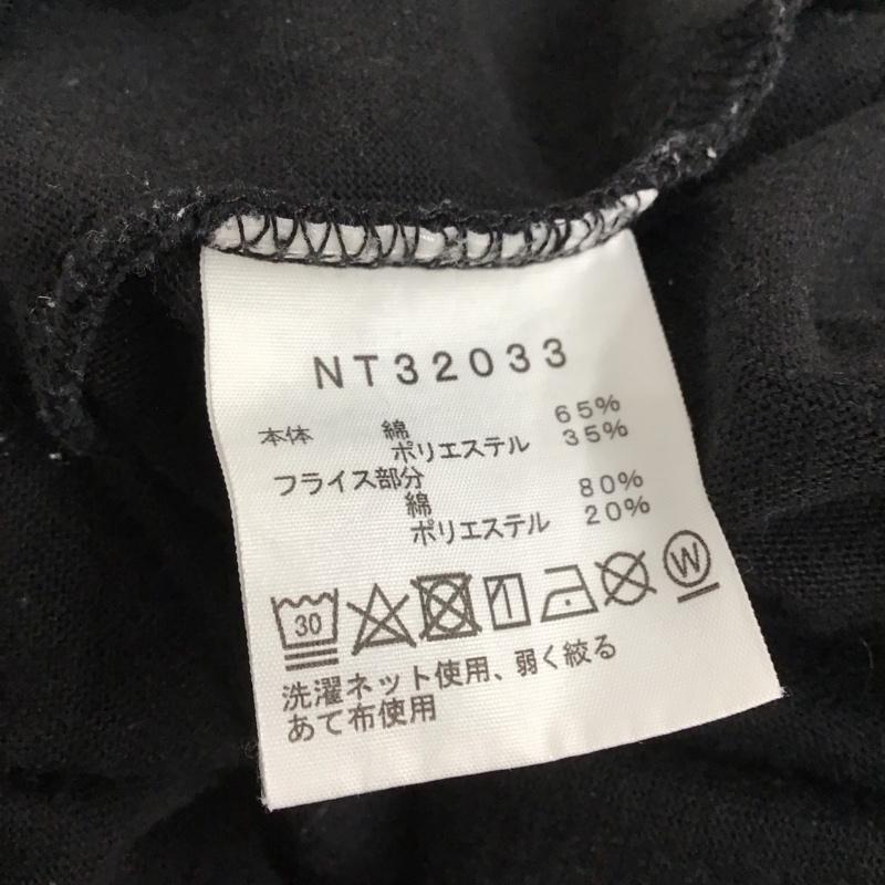 ザノースフェイス THE NORTH FACE Tシャツ 半袖 nt32033 エクストリームTシャツ プリントTシャツ L ロゴ、文字 黒 / ブラック /  メンズ USED 古着 中古 10151011