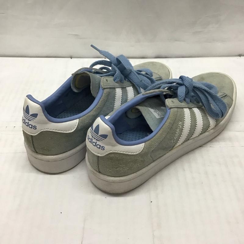 アディダス adidas スニーカー スニーカー DB0983 CAMPUS SUEDE 22.5cm 22.5cm ロゴ、文字 水色 / ライトブルー / X 白 / ホワイト /  レディース USED 古着 中古 10118785