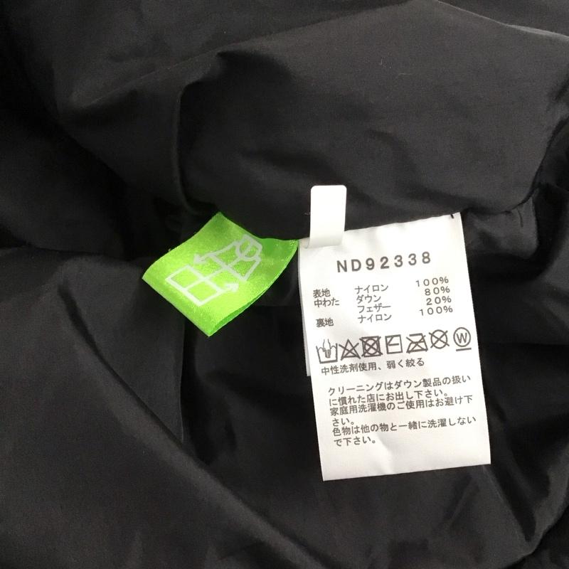 ザノースフェイス THE NORTH FACE ベスト ベスト nd92338 ヌプシベスト ジップアップベスト XL ロゴ、文字 黒 / ブラック / X 茶 / ブラウン /  メンズ USED 古着 中古 10144983