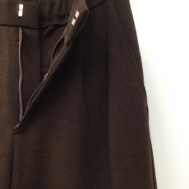 ディスコート Discoat パンツ スラックス dcz1052102A0006 レイメスウェットライクパンツ L 無地 茶 / ブラウン /  レディース USED 古着 中古 10143389
