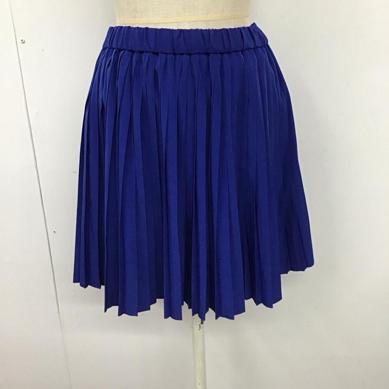ケイトスペード Kate Spade スカート ミニスカート ミニスカート フレアスカート カジュアルスカート S 無地 青 / ブルー /  レディース USED 古着 中古 10114931