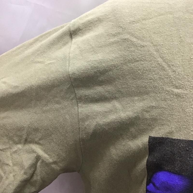 シュプリーム Supreme Tシャツ 半袖 半袖カットソー プリントTシャツ クルーネックカットソー M プリント カーキ / カーキ /  メンズ USED 古着 中古 10120535