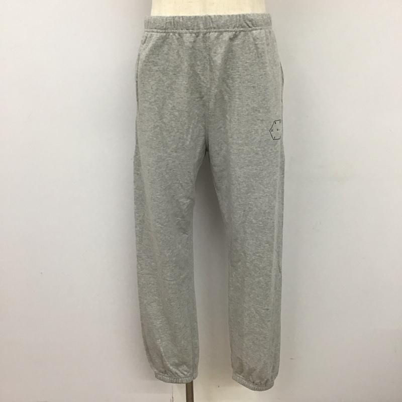 インヘリット INHERIT ボトムス ボトムス スウェットパンツ ワイドパンツ カジュアルパンツ ジャージ XL 無地 灰 / グレー /  メンズ USED 古着 中古 10112990