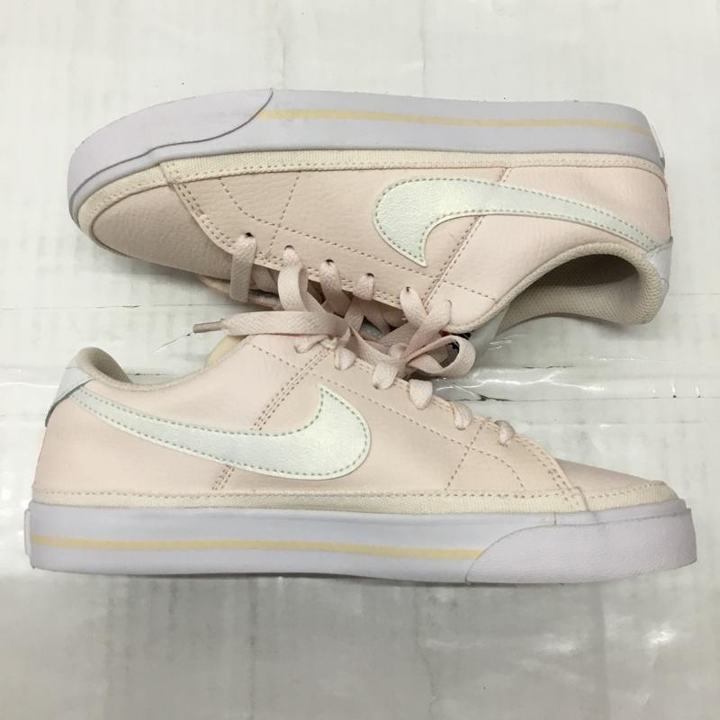 ナイキ NIKE スニーカー スニーカー DM0839-600 W COURT LEGACY 23cm 23.0cm ロゴ、文字 桃 / ピンク / X 白 / ホワイト /  レディース USED 古着 中古 10110611