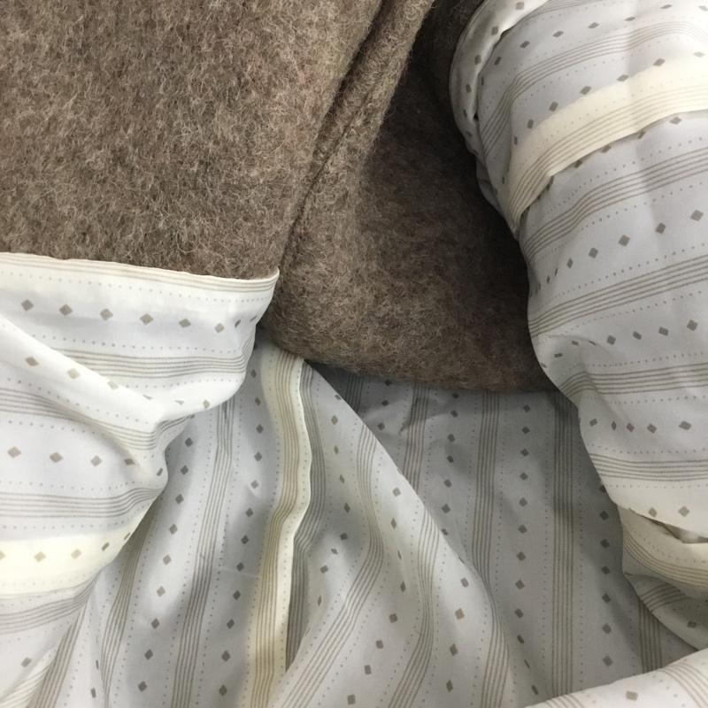 エヘカソポ ehka sopo コート コート一般 1301499 フード付き M 無地 茶 / ブラウン /  レディース USED 古着 中古 10144637