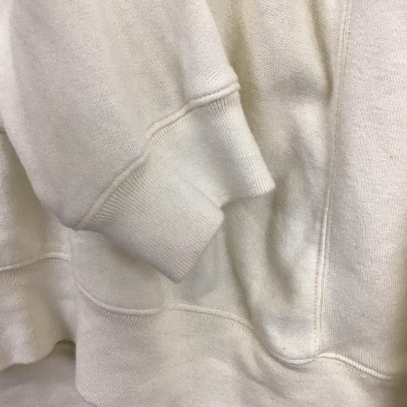 スローブイエナ SLOBE IENA トレーナー 長袖 ロゴ、文字 X プリント オフホワイト / オフホワイト /  レディース USED 古着 中古 10133189