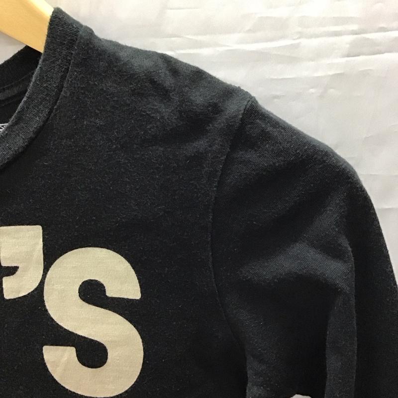 ヒステリックグラマー HYSTERIC GLAMOUR Tシャツ 長袖 140cm キッズ ロンT MINI 140cm ロゴ、文字 黒 / ブラック /  ガールズ USED 古着 中古 10116913
