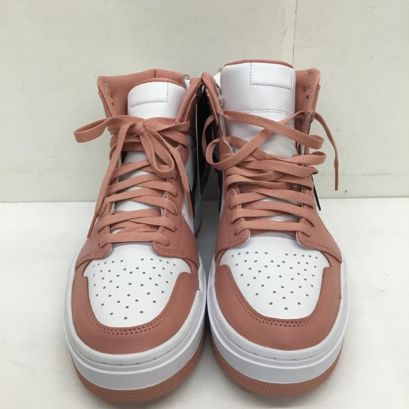 ナイキ NIKE スニーカー スニーカー DN3253-601 Women s Air Jordan 1 High Elevate Red Stardust ウィメンズ エアジョーダン1 ハイ エレベート レッドスターダスト 28.5cm ロゴ、文字 白 / ホワイト / X 桃 / ピンク /  メンズ USED 古着 中古 10124080