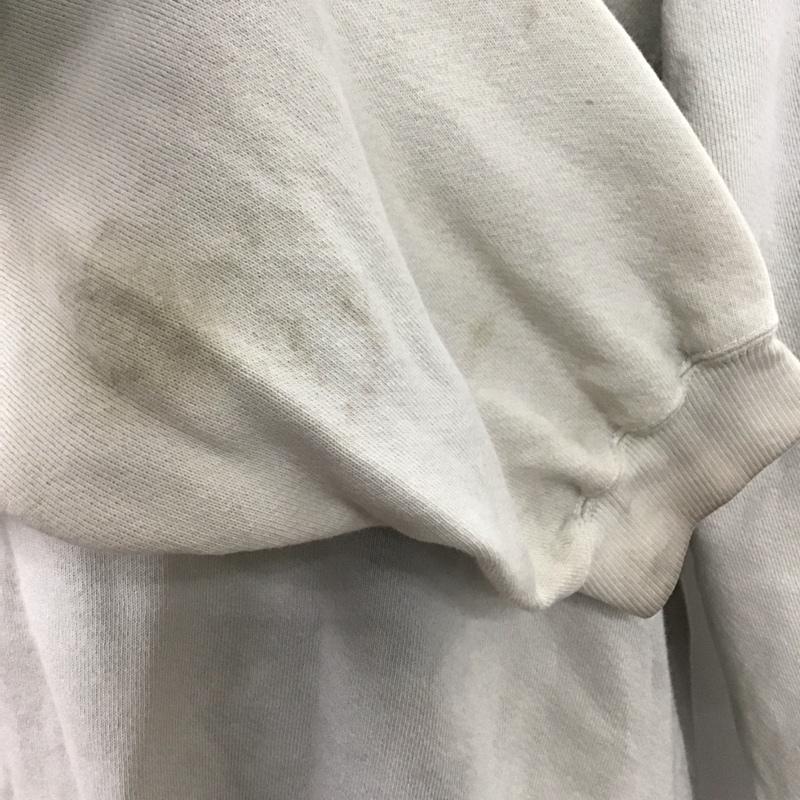 ハーレーダビッドソン Harley-Davidson トレーナー 長袖 長袖トレーナー スウェット クルーネック リブスウェットカットソー 古着 XL ロゴ、文字 ベージュ / ベージュ /  メンズ USED 古着 中古 10124109