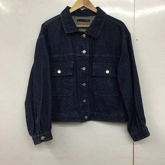 ヘザー Heather ジャケット、上着 ジャケット、ブレザー HE070450TS FREE 無地 インディゴ / インディゴ /  レディース USED 古着 中古 10142772