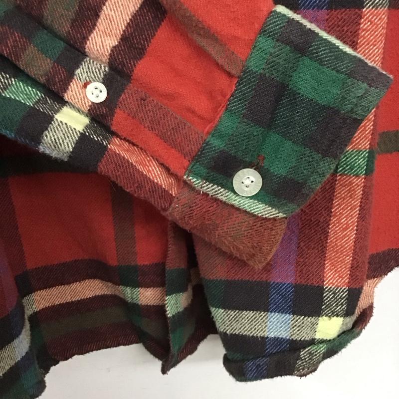 ステューシー STUSSY シャツ、ブラウス 長袖 長袖シャツ チェックシャツ カラーシャツ M チェック マルチカラー / マルチカラー /  メンズ USED 古着 中古 10139847