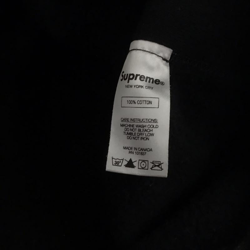 シュプリーム Supreme パーカー 長袖 19AW SUPREMEBandanaBoxLogoHoodedSweatshirt プルオーバーパーカー S ロゴ、文字 黒 / ブラック /  メンズ USED 古着 中古 10144990