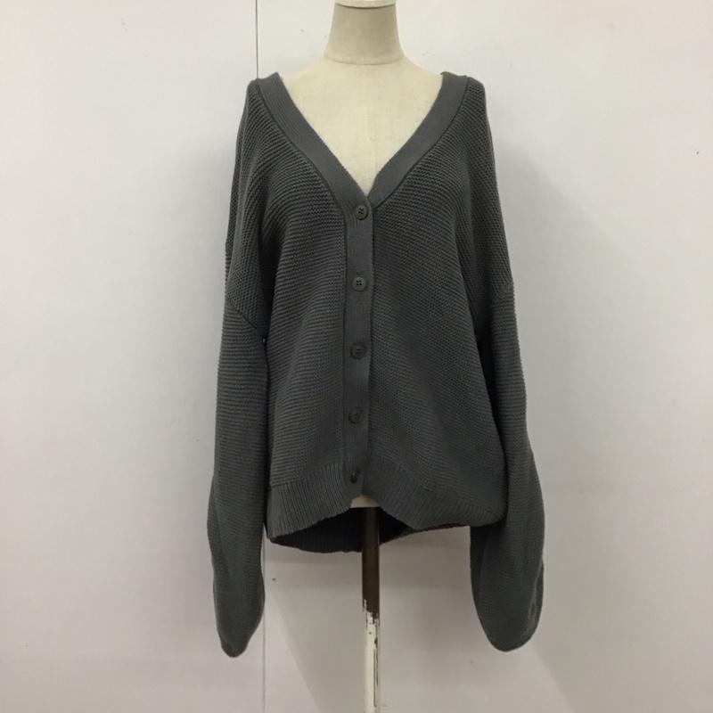 アズールバイマウジー AZUL BY MOUSSY カーディガン 長袖 250fsb70-071c ARM DRAWSTRING CARDIGAN アームドローストリングカーディガン M 無地 マルチカラー / マルチカラー /  レディース USED 古着 中古 10122251