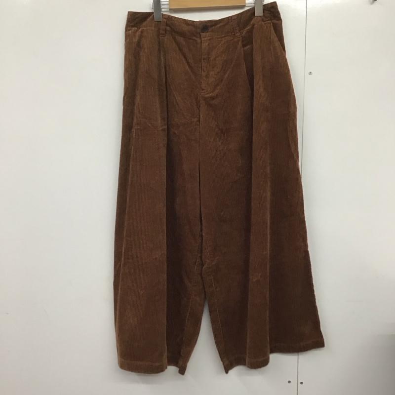 スタディオクリップ studio CLIP ボトムス ボトムス コーデュロイパンツ 3L 無地 茶 / ブラウン /  レディース USED 古着 中古 10142778