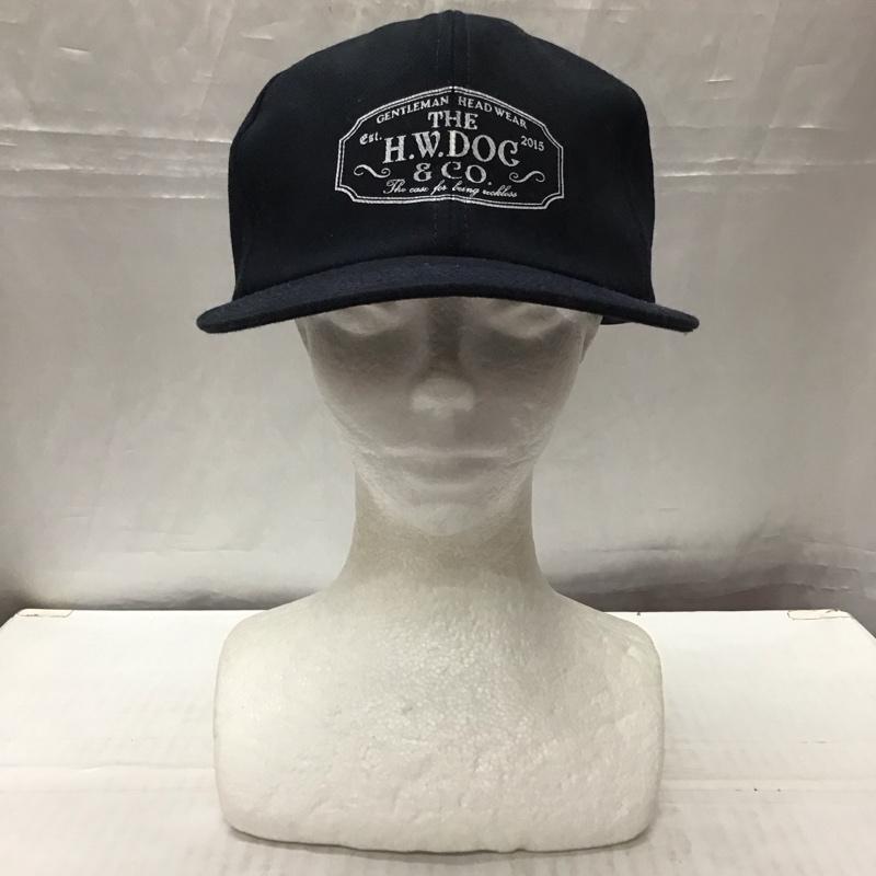 ザエイチダブリュードッグアンドコー THE H.W.DOG&CO. 帽子 キャップ D-00004 TRUCKER ロゴ、文字 紺 / ネイビー /  メンズ USED 古着 中古 10113376