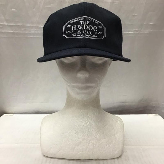 ザエイチダブリュードッグアンドコー THE H.W.DOG&CO. 帽子 キャップ D-00004 TRUCKER ロゴ、文字 紺 / ネイビー /  メンズ USED 古着 中古 10113376