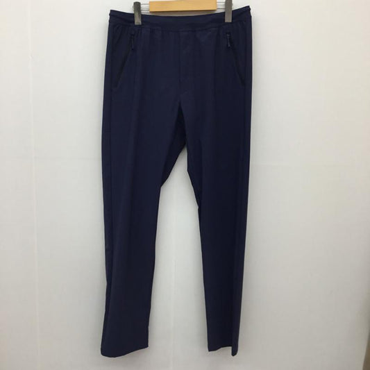 モンベル mont-bell パンツ ワークパンツ、ペインターパンツ 1105773 クリフイージーフィットパンツ L ロゴ、文字 紺 / ネイビー /  メンズ USED 古着 中古 10139096