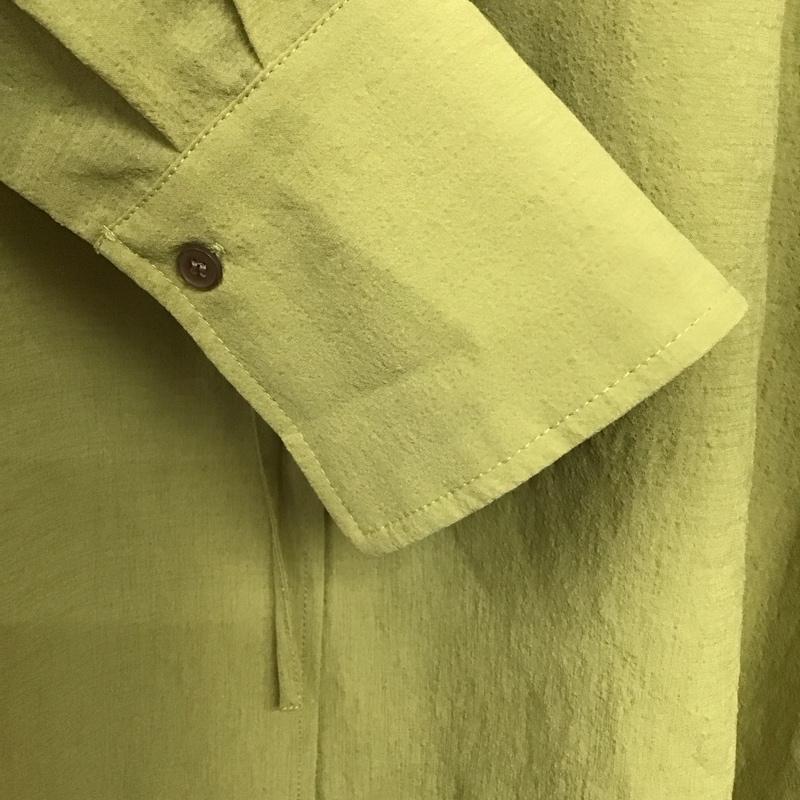 アパートバイローリーズ apart by lowrys シャツ、ブラウス 長袖 AP260348TK カイキンドロストシャツ FREE 無地 薄緑 / ライトグリーン /  レディース USED 古着 中古 10134597