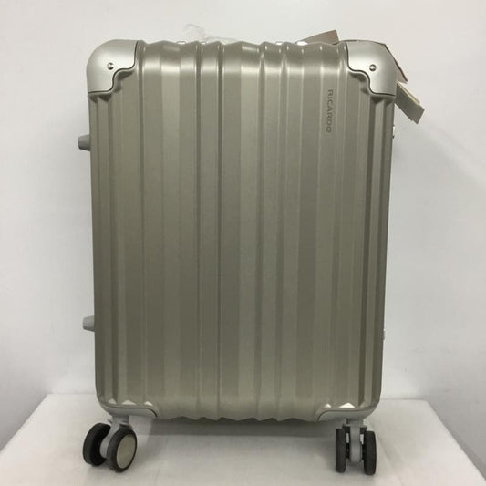 リカルド RICARDO スーツケース、トランク スーツケース、トランク AIV-19-020-4WB TSAロック キャリーケース ロゴ、文字 銀 / シルバー /  メンズ USED 古着 中古 10147577