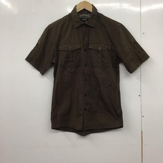 バーバリーブラックレーベル BURBERRY BLACK LABEL シャツ、ブラウス 半袖 半袖シャツ 無地シャツ ポケットシャツ 1 無地 カーキ / カーキ /  メンズ USED 古着 中古 10145889
