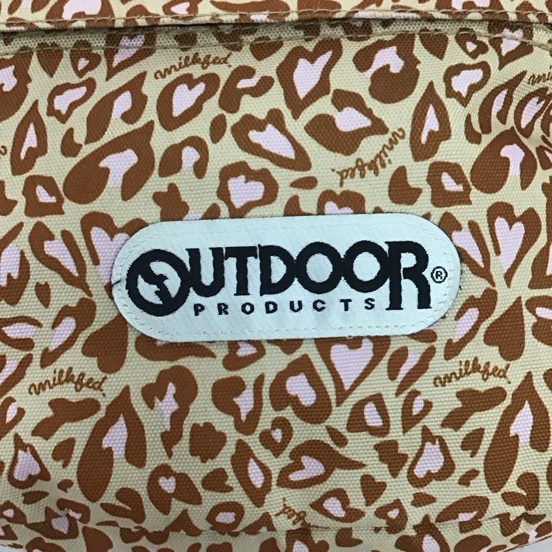 ミルクフェド MILKFED. ウエストバッグ ウエストバッグ 0322004 OUTDOOR PRODUCTS ヒョウ柄 レオパード ロゴ、文字 茶 / ブラウン /  レディース USED 古着 中古 10139361