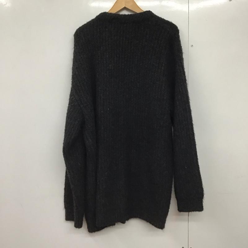 インヘリット INHERIT カーディガン 長袖 長袖カーディガン ニットカーデガン 前開き L 無地 灰 / グレー /  メンズ USED 古着 中古 10141797