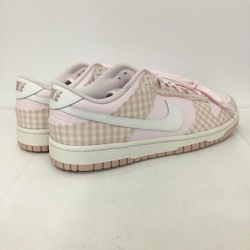ナイキ NIKE スニーカー スニーカー FB9881-600 W DUNK LOW EWT 28.5cm 28.5cm チェック 桃 / ピンク /  メンズ USED 古着 中古 10124867