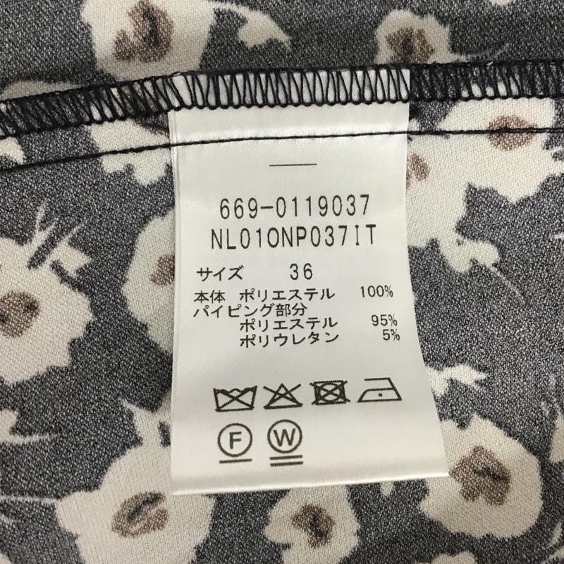 ナノユニバース nano・universe ワンピース ロングスカート 669-0119037 36 総柄 マルチカラー / マルチカラー /  レディース USED 古着 中古 10105796