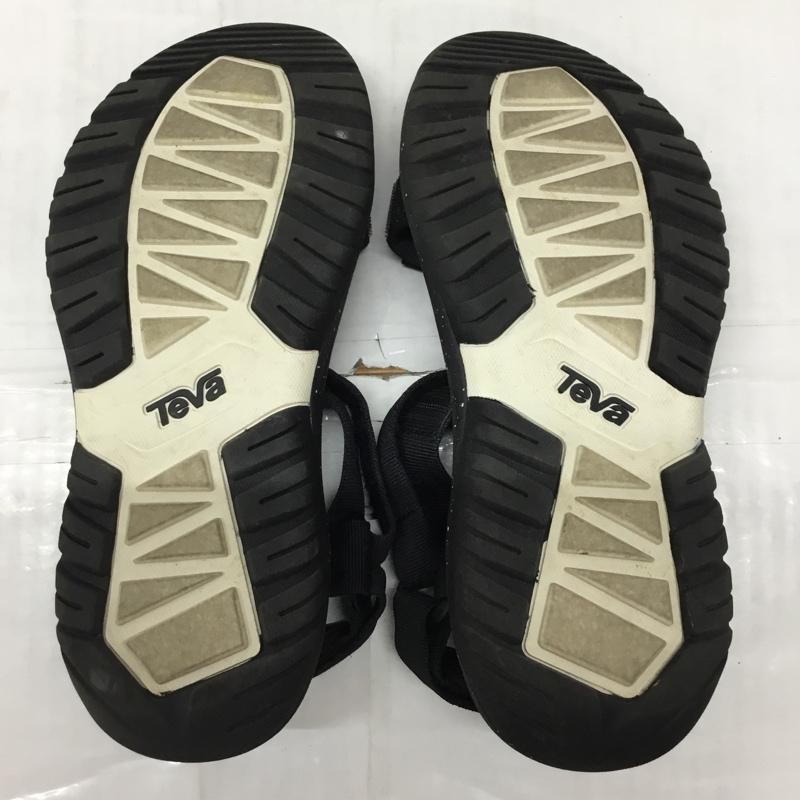 テバ Teva サンダル サンダル 1109949 ハリケーン スポーツサンダル 26cm 26.0cm ロゴ、文字 黒 / ブラック /  メンズ USED 古着 中古 10114719