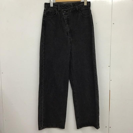 ジーナシス JEANASIS パンツ デニム、ジーンズ JS050757AA M 無地 黒 / ブラック /  レディース USED 古着 中古 10137250