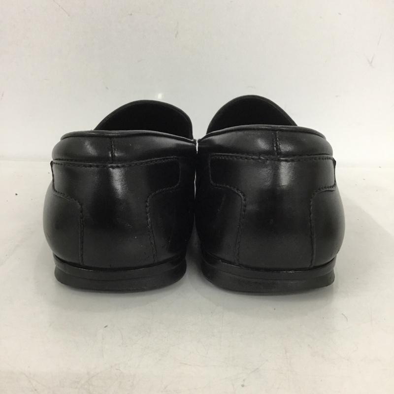 プラダ PRADA ローファー ローファー 1302 スクエアトゥ 6.5 無地 黒 / ブラック /  メンズ USED 古着 中古 10149856