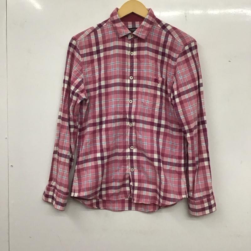 バーバリーブラックレーベル BURBERRY BLACK LABEL シャツ、ブラウス 長袖 長袖シャツ チェックシャツ カラーシャツ 2 チェック マルチカラー / マルチカラー /  メンズ USED 古着 中古 10135854