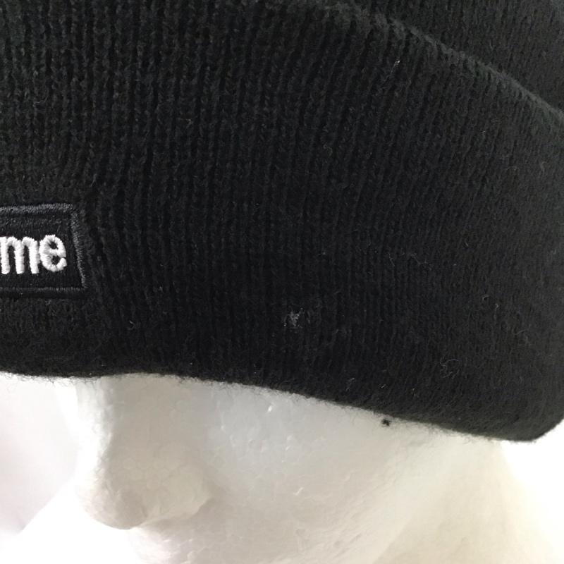 シュプリーム Supreme 帽子 ニット帽 S Logo Beanie NEW ERA ロゴ、文字 黒 / ブラック /  メンズ USED 古着 中古 10111530