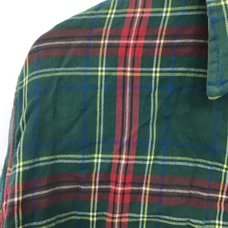 エルエルビーン L.L.Bean シャツ、ブラウス 長袖 長袖シャツ チェックシャツ カラーシャツ L チェック マルチカラー / マルチカラー /  メンズ USED 古着 中古 10146984