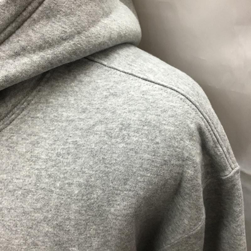 ナイキ NIKE パーカー 長袖 dj3677-063 プルオーバー パーカー GraphicFleece1PulloverHoodie 長袖スウェット XXL プリント 灰 / グレー /  メンズ USED 古着 中古 10112465