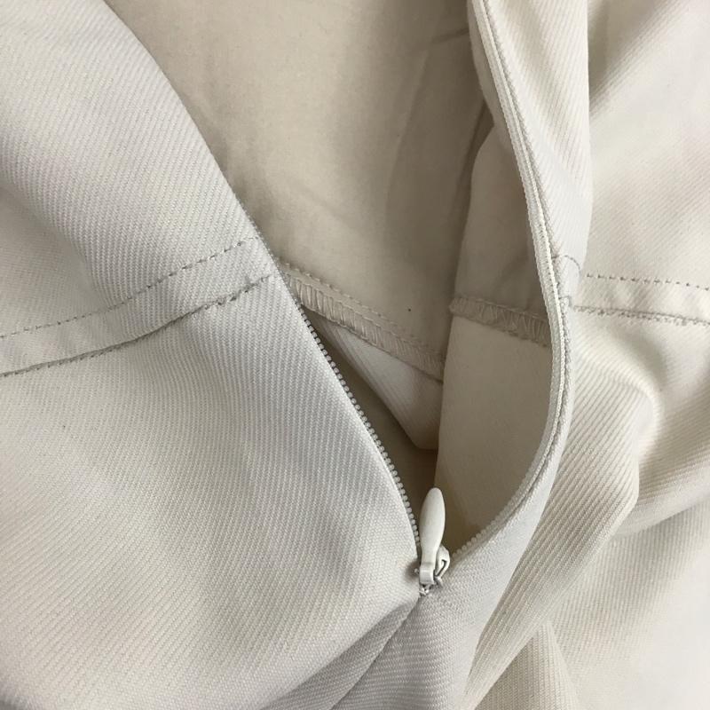 アズールバイマウジー AZUL BY MOUSSY スカート ロングスカート 250GAF31-411H ウエストギャザーフレアスカート M 無地 アイボリー / アイボリー /  レディース USED 古着 中古 10112153