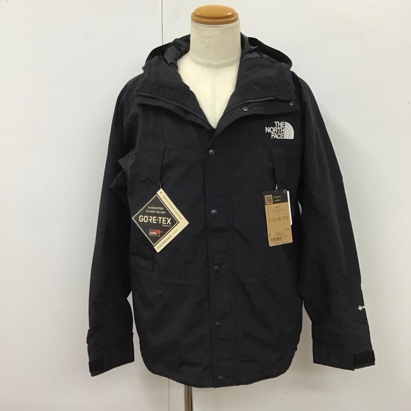 ザノースフェイス THE NORTH FACE ジャケット、上着 ジャンパー、ブルゾン np62450 マウンテンライトジャケット ジップアップパーカー アウター L ロゴ、文字 黒 / ブラック /  メンズ USED 古着 中古 10119137