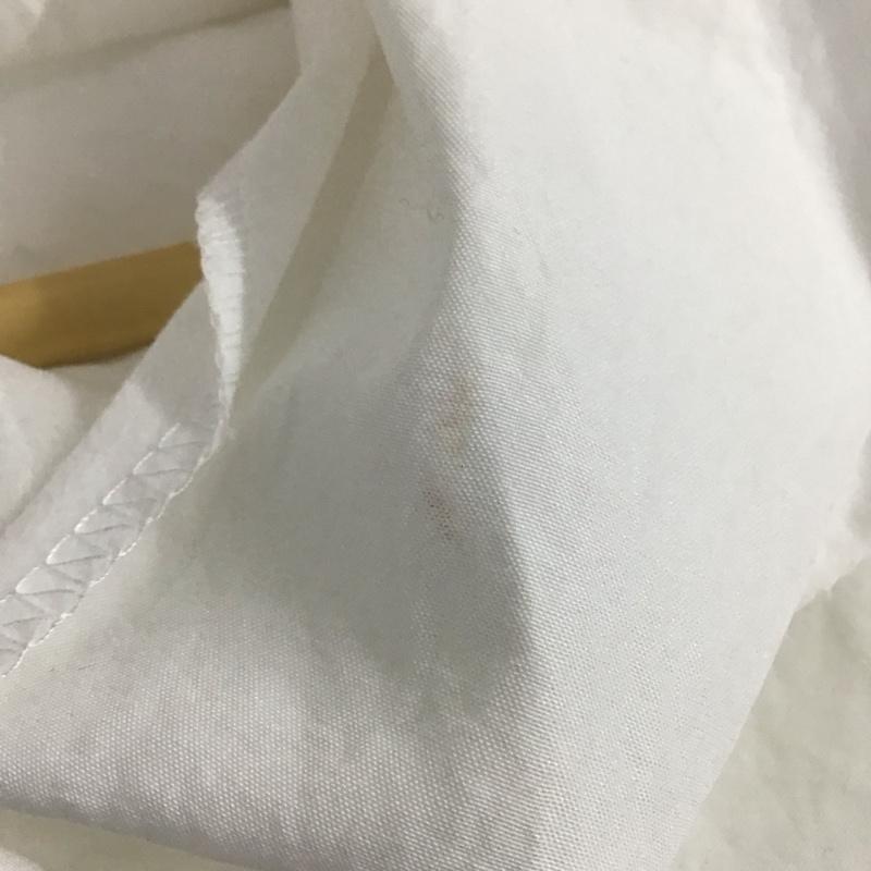 レイカズン Ray Cassin ワンピース ロングスカート 半袖ロングワンピース フレアスカート ウエスト切り替え シャツワンピース FREE 無地 白 / ホワイト /  レディース USED 古着 中古 10141291