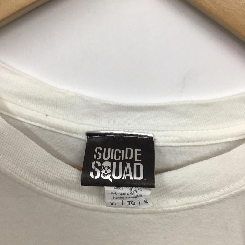 古着 USED Tシャツ 半袖 半袖カットソー プリントTシャツ クルーネックカットソー XL プリント 白 / ホワイト /  メンズ USED 古着 中古 10130118