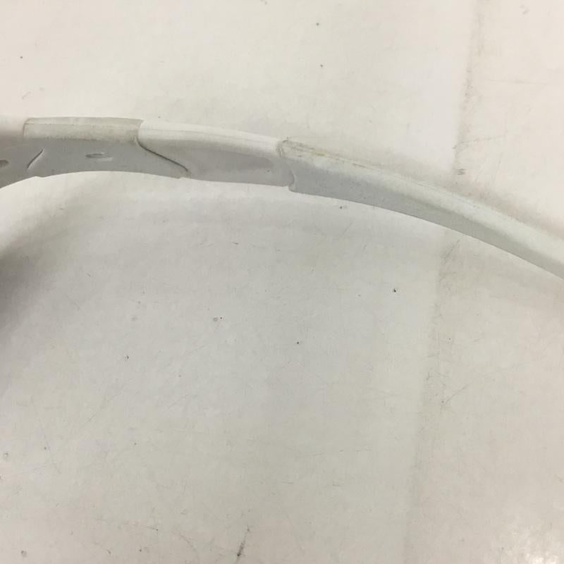 オークリー OAKLEY めがね・サングラス サングラス 26-221J FLAK JACKET スポーツサングラス ミラーレンズ ロゴ、文字 白 / ホワイト /  メンズ USED 古着 中古 10129362