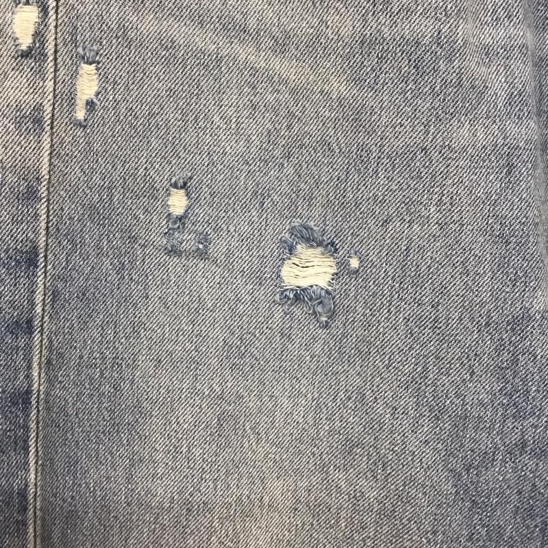 ザラ ZARA パンツ デニム、ジーンズ デニムパンツ ワイドパンツ カジュアルパンツ 34 無地 インディゴ / インディゴ /  レディース USED 古着 中古 10142720