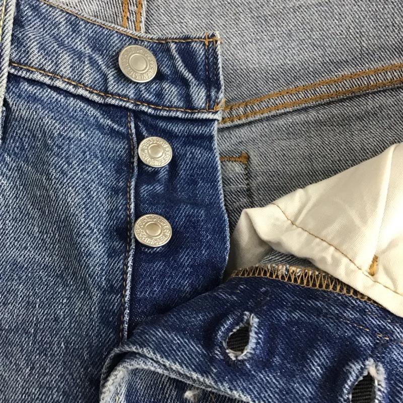 リーバイス Levi s パンツ デニム、ジーンズ 26インチ 無地 水色 / ライトブルー /  レディース USED 古着 中古 10144059