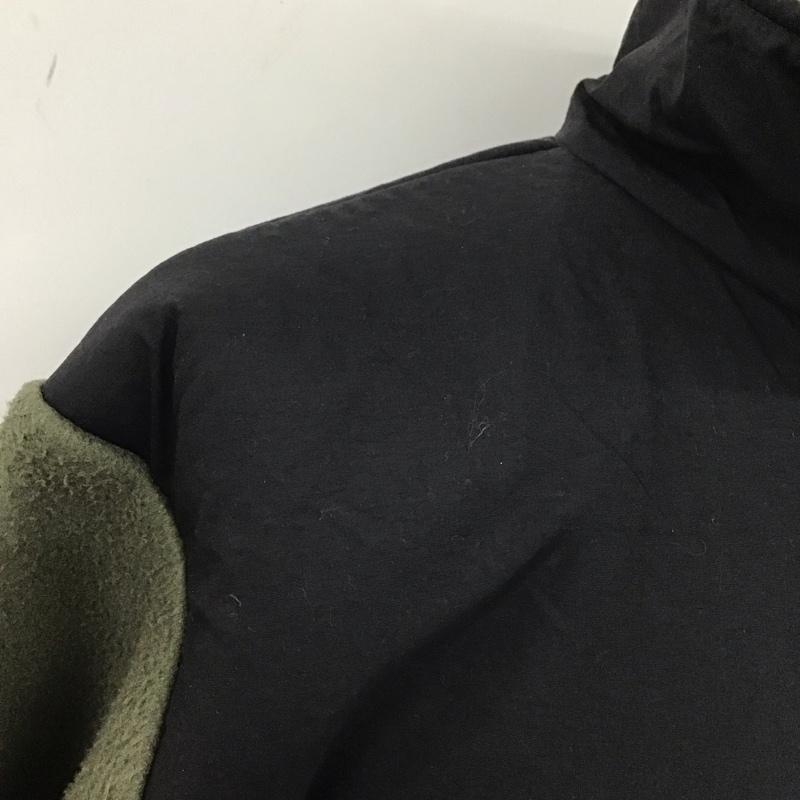 ザノースフェイス THE NORTH FACE ジャケット、上着 ジャケット、ブレザー NA72051 DENALI JACKET フリースジャケット XL ロゴ、文字 黒 / ブラック / X カーキ / カーキ /  メンズ USED 古着 中古 10111579